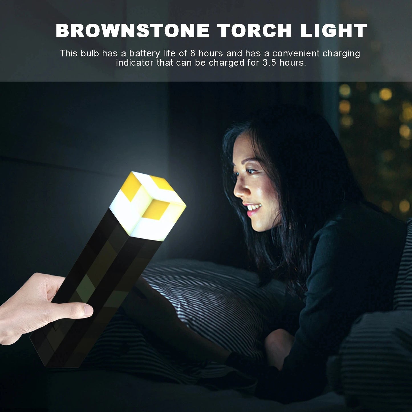 Pixel Torch Night Light